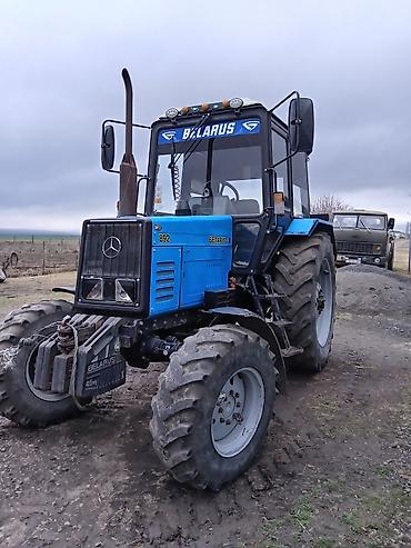 Traktorlar: Belarus 892 traktor - Model: Belarus 892 (MTZ 892) - Rəng: mavi/qara — 2