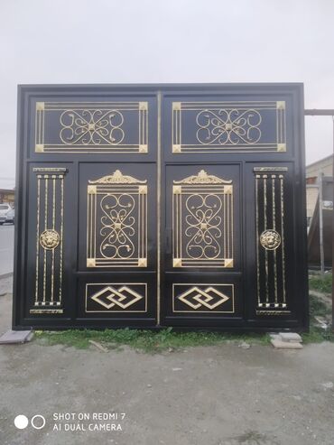 Həyət darvazaları: Salam qiymetler 650manatdan başlayır.Darvazalar rusiya i̇stehsalı olan — 15