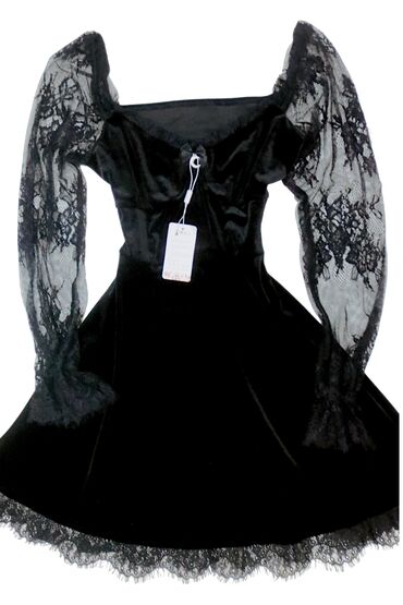 Kokteyl donlar: Amazon gothic dress ölçü XL (M və L geyinənə də uyğun olar məncə) — 7