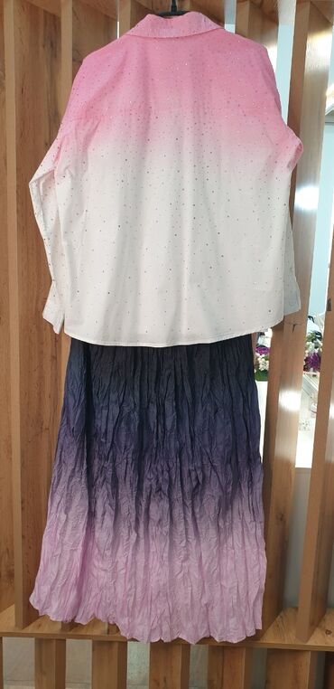 Юбки: Юбка, Модель юбки: Плиссе, Макси, По талии — 3