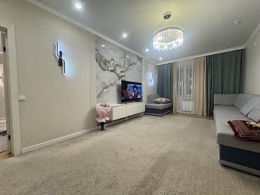 квартира манас аренда: 1 комната, 54 м², Ала-Арча ТРЦ Элитка, 1 этаж, Дизайнерский ремонт — 8
