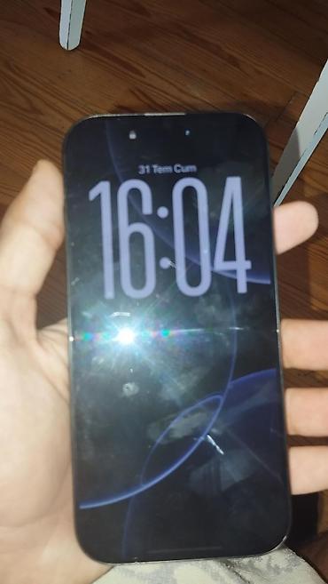 ayfon ekrani: IPhone 16 Pro, 128 GB, Qara, Face ID — 1
