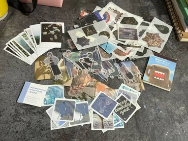 чехол для документов: Набор для творчества, включающий разнообразные стикеры, декоративные