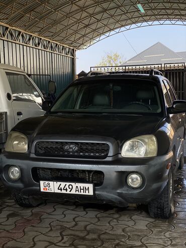бампер тайота приус: Hyundai Santa Fe: 2003 г., 2.7 л, Автомат, Газ, Кроссовер