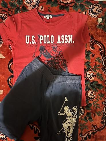 polo assn: U.S. Polo Assn. uşaq dəsti. Baha alinib. 4-5yaw — 1