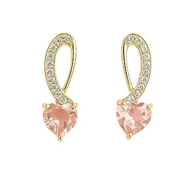 Серьги: Серьги, Проба 585, Без вставки, Жемчуг, Опал, Женские, Ручная работа, Парный набор, Винтажный стиль, Новый — 11