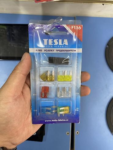 Набор автомобильных предохранителей TESLA (Czech Republic), модель at lalafo.kg Набор автомобильных предохранителей TESLA (Czech Republic), модель