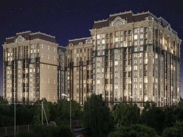 купить квартиру в английском квартале: 2 комнаты, 70 м², Элитка, 8 этаж, ПСО (под самоотделку)