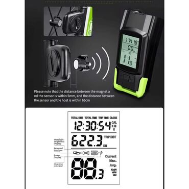 Велоаксессуары: Встречайте велокомпьютер WEST BIKING – ваш всё в одном: 🚴‍♂️💡🔊 Цвета — 11