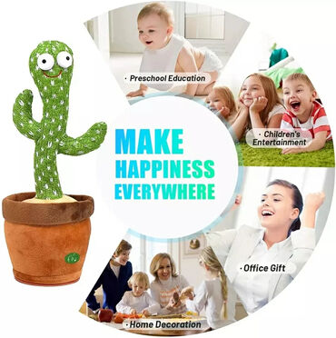 oynayan kaktüs: Kaktus oyuncaq oyuncağ kaktus oyuncaq kaktus 💥danışan və oynuyan