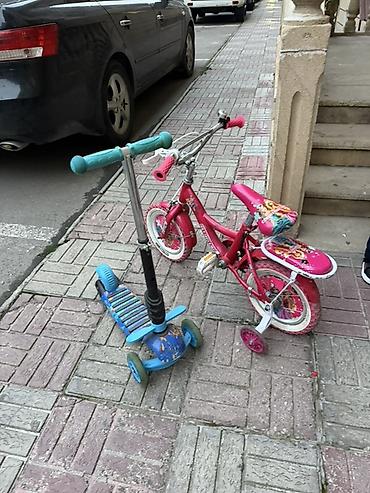 Uşaq velosipedi və skuter dəsti - Velosiped: kiçik ölçülü, təxminən