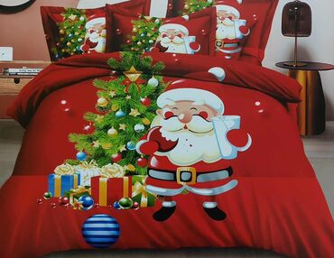 Posteljina: Bračna, Poliester, bоја - Šareno — 1