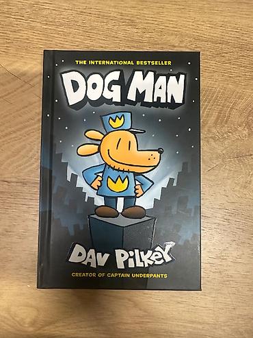 manqa: Məhsul: “Dog Man” komiks/qravl roman seriyası – Dav Pilkey Təsvir: - — 2