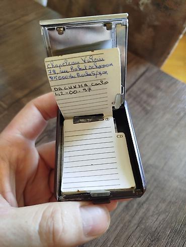 Блокноты: Retro üslubda mini qeyd kitabçası, hərfli indeks sistemi ilə — 2