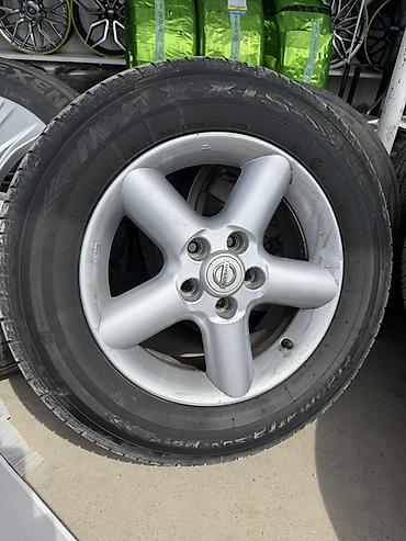 r17 nissan: Колеса в сборе 215 / 65 / R 16, Лето, Б/у, Комплект, Легковые, Литые, отверстий - 5 — 2
