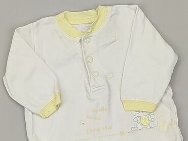 biały sweterek dla niemowlaka: Bluza, Wcześniak, stan - Zadowalający