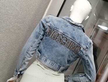 letnje moto jakne: Moschino, teksas jakna. Vel S.

Nošena par puta