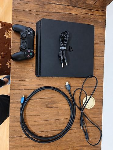 playstation 5 fat 825gb: PlayStation 4 Slim oyun konsolu Komplekt: Prablemi yoxdur - PS4 Slim — 3