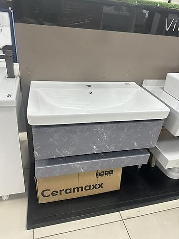 silver kitchen: Раковина с тумбой Ceramaxx для ванной комнаты - Тип — 1