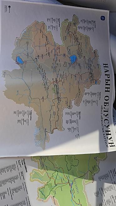 текстиль шторы: Кыргыз Республикасынын карталары. Заказ менен чыгарып беребиз — 2