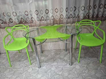 железные столы для кухни: Ашкана үчүн үстөл, Колдонулган, Oval, Бүктөлбөгөн