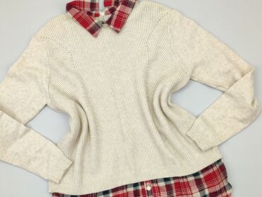 tweedowa spódnice w kratę: Sweter, Primark, L (EU 40), condition - Very good