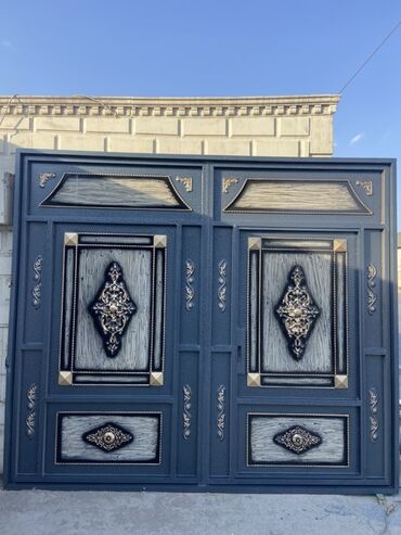 Həyət darvazaları: Yeni Dəmir Həyət darvazası, 3 m, Mexaniki, Qapı ilə, rəng - Qara, Kredit var, Ödənişli quraşdırma, Ünvandan götürmə, Ödənişli çatdırılma, Rayonlara çatdırılma -da lalafo.az — 22 Həyət darvazaları: Yeni Dəmir Həyət darvazası, 3 m, Mexaniki, Qapı ilə, rəng - Qara, Kredit var, Ödənişli quraşdırma, Ünvandan götürmə, Ödənişli çatdırılma, Rayonlara çatdırılma — 22