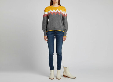 neonowy sweter zara: Women`s sweater, size M