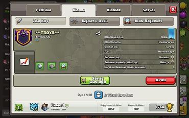 Tank: Clash of Clans hesabı – full hesab İD: #LR8VR2YRJ Xüsusiyyətlər: - — 8