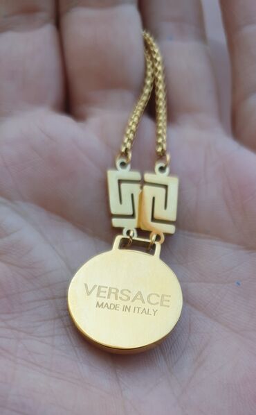 Ogrlice: Ogrlica sa priveskom, Versace, Materijal: Zlato — 2