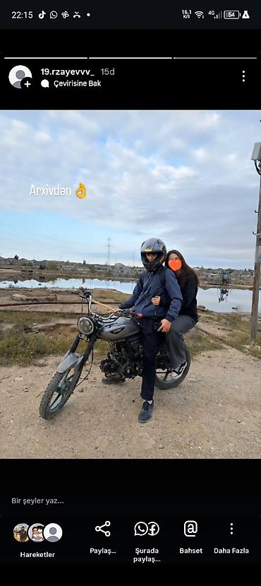 elektrik maped: Tufan - M50, 80 sm3, 2024 il, 1000 km — 1