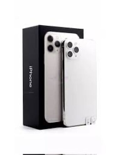 iphone x рассрочка: IPhone 11 Pro, Б/у, 64 ГБ, Серебристый, Чехол, Коробка, 70 %