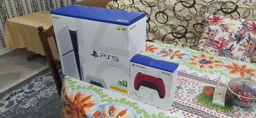 ps5 slim baku: Yeni vəziyyətdə PlayStation 5 Slim satılır.Heç istifadə