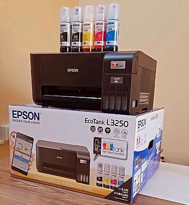 epson l3250: Epson EcoTank L3250 printer satılır. Printer bütün rənglər üzrə — 1