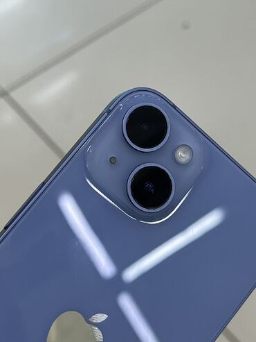 коврики массажные: IPhone 14, Б/у, 128 ГБ, Голубой, Коробка, 86 %