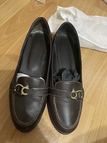 Мокасины и лоферы: Лоферы Bally, женские Новые оригинальные Bally лоферы б/у но в хорошем — 4