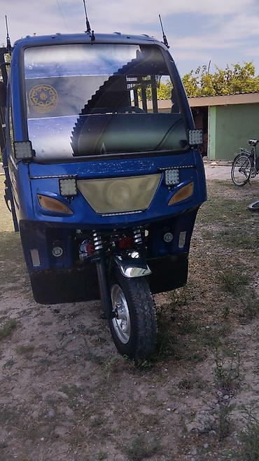 matorlu velosebet: Yükdaşıma üçün üçtəkərli moto-transport - Güclü benzin mühərriyi — 4