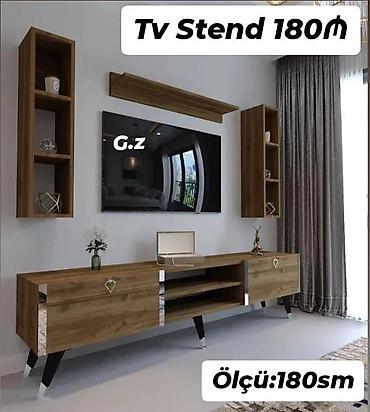 тв тумбы на заказ: *Yeni✨Tv Stend 180Azn* ✔️İstehsal Rusiya Laminat 18/lik qalınlıqda — 1