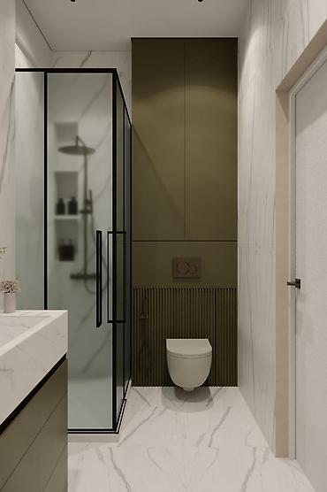 Продажа квартир: 1 комната, 48 м², Асанбай мкр Элитка, 14 этаж, Евроремонт — 22