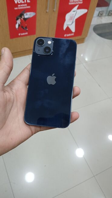 iphone 13 islenmis: IPhone 13, 128 GB, Pacific Blue, Face ID