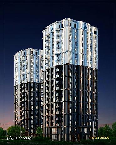 49: 3 комнаты, 125 м², Элитка, 16 этаж, ПСО (под самоотделку) — 1