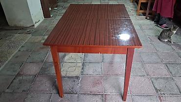 Masalar: Taxta yemək - Material: taxta karkas, üstü cilalı ağac teksturalı — 3