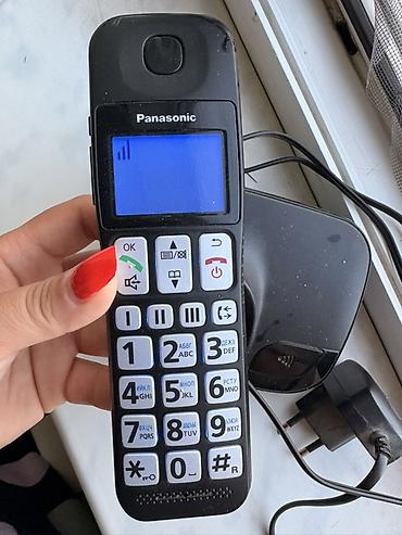 adapt: Stasionar telefon Panasonic, Simsiz, İşlənmiş — 3