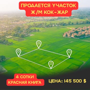 Продажа участков: 4 соток, Для строительства, Красная книга, Тех паспорт, Договор купли-продажи