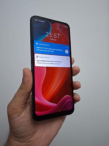 panasonic telefonu: Realme C11 (2021), 32 GB, rəng - Qara, İki sim kartlı — 2