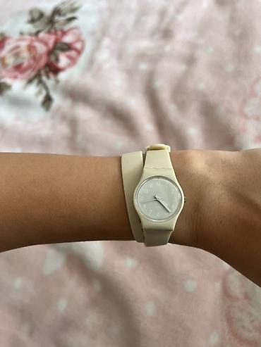swatch saat en ucuz: Yeni, Qol saatı, Swatch, rəng - Bej — 3