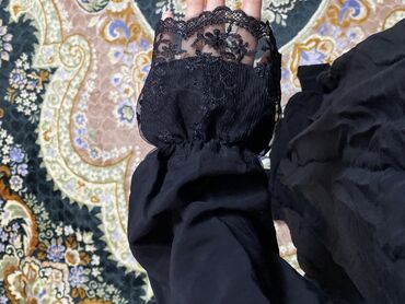 платья черная: Күнүмдүк көйнөк, Made in KG, Узун модель