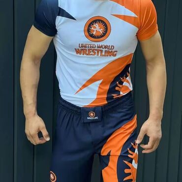 смирительная рубашка: Мужской спортивный костюм, 2XL (EU 44), Fore sport, Новый, цвет - Оранжевый, Платная доставка