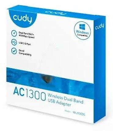 Modemi, ruteri i mrežni uređaji: Cudy AC1300 bežični USB adapter (model WU1300S) - Dvopojasni Wi‑Fi — 14
