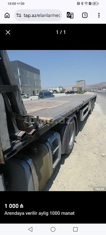 t40 traktor: Yarımtreyler (platforma) icarəyə verilir. - Tip: Açıq platforma — 1